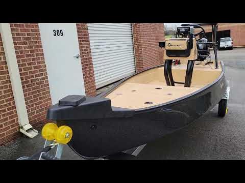 Custom Gheenoe LT25 Aluminum Console and Raptor Poling Platform by Big  Frank's Outdoors 