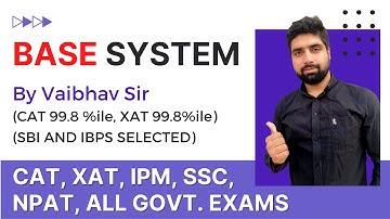 Base System || Number System || Quantitative Aptitude