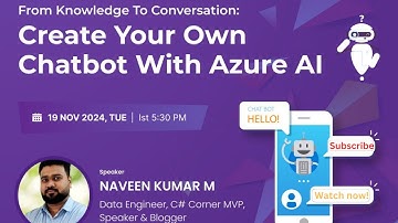 Create Your Own Chatbot With Azure AI Service | Hands-On Demo #chatbot #azure #ai #aiagent