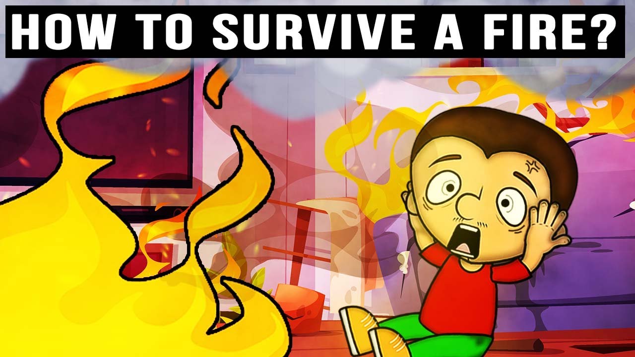 How to Survive a Fire? Survival life hacks YouTube