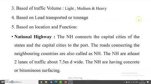 Module 1 highway engineering