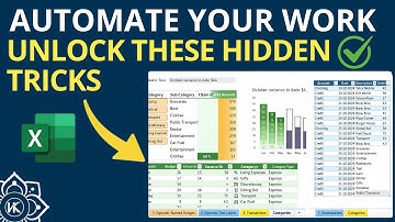 Automate Your Work with - These Hidden Excel Tricks