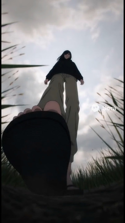 POV: You shrunk in your neighbors backyard (Sora 2) #giantess #anime #pov #sora2 #tallgirl #crush