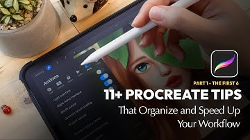 PROCREATE TIPS That Organize and Speed Up Your Workflow [Part 01]