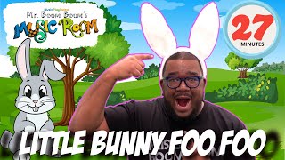Little Bunny Foo Foo Song with Mister Boom Boom | Preschool Movement Songs | Easter Songs for Kids