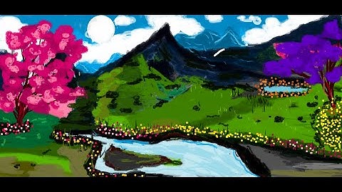 Learn How to Paint on MS Paint / Full Paint Along Tutorial || how to draw in computer