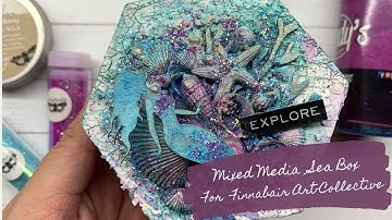 Sea Altered Mixed Media Box