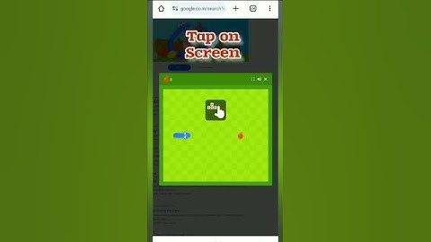 Play Snake Game on Google Fun Tricks #shorts #google