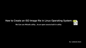 How to Create an ISO File in Linux Operating System  Debian Or Fedora  Ubuntu : By DevOps Lalatendu