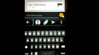 Dual BBM Holodark Theme (BBM3)modded by FH screenshot 1