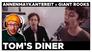 This voice is UNREAL! AnnenMayKantereit x Giant Rooks - Tom’s Diner (cover) | REACTION