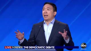 "It's Original, I'll Give You That" Andrew Yang's Opening Statement Democratic Debate (September 12)