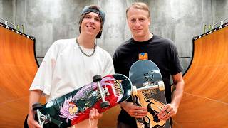 Hice Skate con Tony Hawk