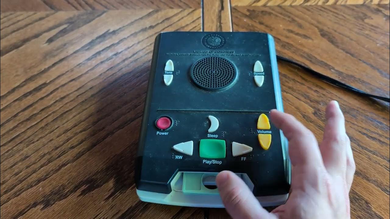 How To Play Multiple Books On a NLS Talking Book Player (DS1) YouTube