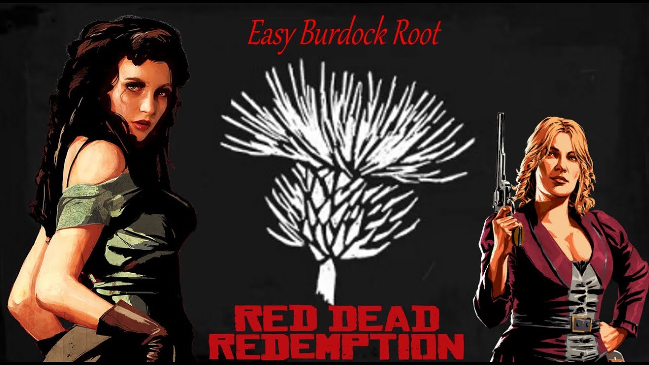 Easy BURDOCK ROOT | Farm Location | Red Dead Online | Daily Challenge ...