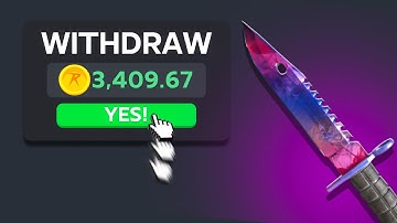 100 COINS TO M9 DOPPLER on CSGORoll!