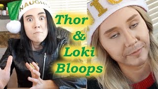 Thor and Loki being idiots for 6 minutes straight | COSPLAY BLOOPERS