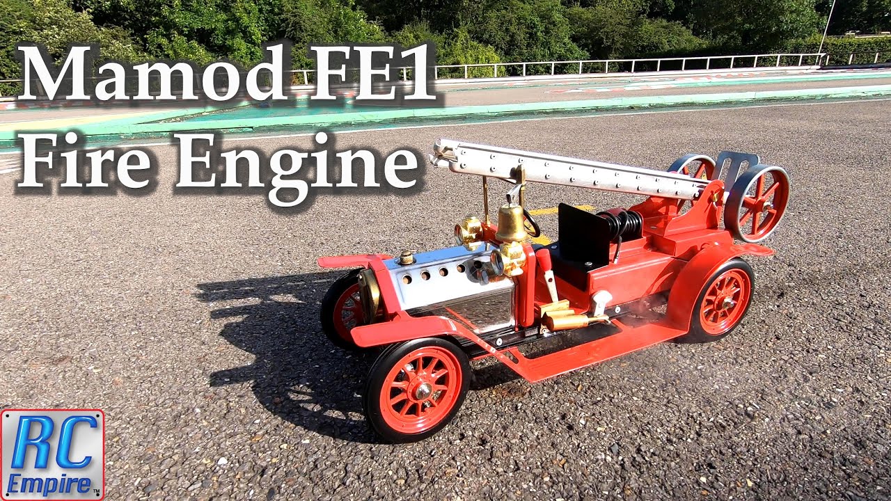 Mamod FE11405 Steam Fire Engine: Firing and Outdoor Running.