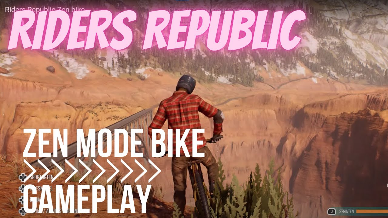 Riders Republic Zen mode bike YouTube
