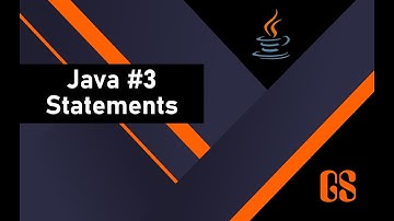 Java Tutorial #3 . Statements