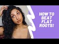 VOLUME TIPS FOR FLAT WAVY HAIR