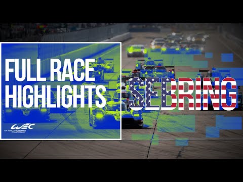 2019 1000 Miles of Sebring - Full race highlights