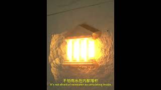 #homedecor #retro #RomanTemple design #solarenergy #walllamp for #homesecurity