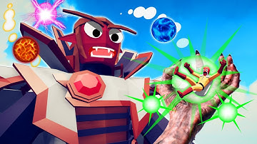 ( NEW ) ELEMENTAL MAGE vs EVERY STRONGEST BOSS | TABS - Totally Accurate Battle Simulator
