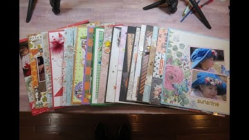 Layout Share 12-6-22, Scrapbook Layout Pages