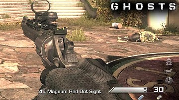 COD Ghost Gameplay - Secret Attachments Unreleased COD Ghost Gameplay