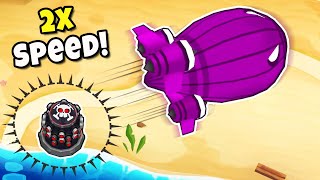 Can You Beat 2X Speed CHIMPS in BTD6?