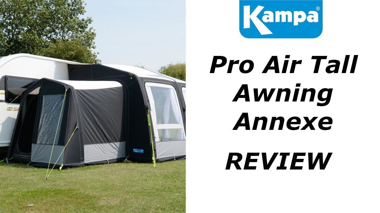 Kampa Pro Infalatable Tall Awning Annexe YouTube