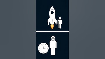 🚀Time Dilation Explained in 60 sec | Einstein Theory of General Relativity ⏱️ #space  #timedilation
