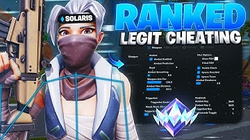 Using Fortnite Cheats To Dominate in UNREAL Ranked... (Top 500🏆)
