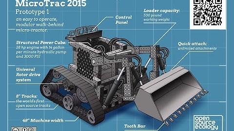 MicroTractor by Open Source Ecology