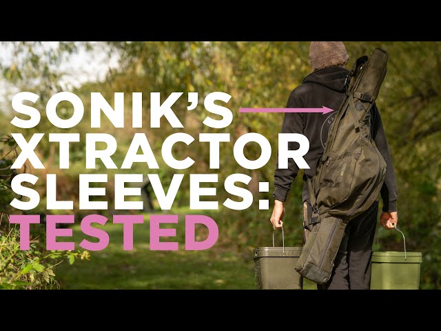 Sonik Xtractor Rod Sleeves (2 and 3 Rod): TESTED!