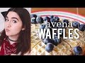 ¡WAFFLES SALUDABLES! 🥞❤️ mi receta fit || Emma Wild Rose