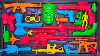 Membersihkan Nerf Shotgun, Assault Rifle, AK47, Sniper Rifle, Glock Pistol, M16, nerf Speed