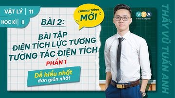 BÀI 2: BÀI TẬP | ĐIỆN TÍCH, LỰC TƯƠNG TÁC ĐIỆN TÍCH | PHẦN 1 | VẬT LÝ 11 HỌC KÌ II CHƯƠNG TRÌNH MỚI