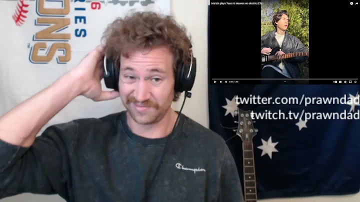 MARCIN - TEARS IN HEAVEN (ELECTRIC Eric Clapton Cover) Track Reaction