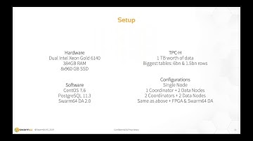 Postgres Scaling Options - Scale in (with FPGA), then scale out