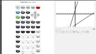 Using TI 84 To Find Intersection