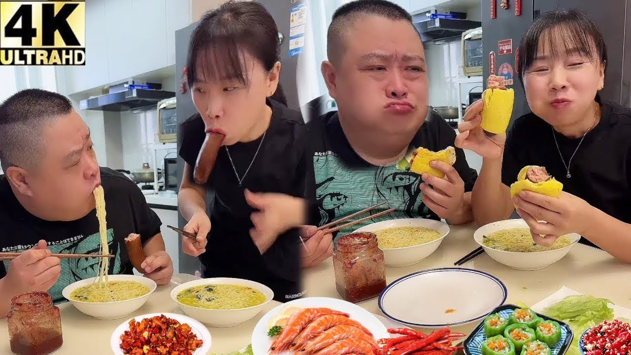 美味しい食べ物のASMR _ ASMR FOOD 🍜🍝🍜🥓🥢🍗