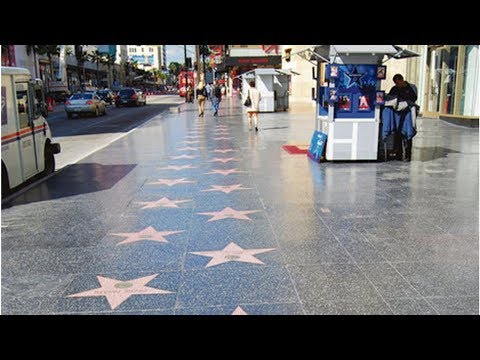 Video: Kolik Hvězd Na Hollywoodském Chodníku Slávy