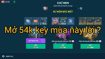 War robot | Mở 54k chìa khóa , Sự kiện chợ đen lần này cho đồ ngon ?