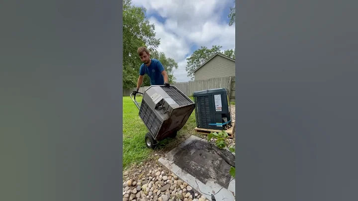 Ever wondered how to replace an AC? ❄️