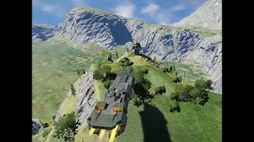 Space Engineers | New Big Ship Crashes