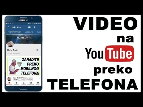 Kako Staviti VIDEO na YouTube Preko Telefona?