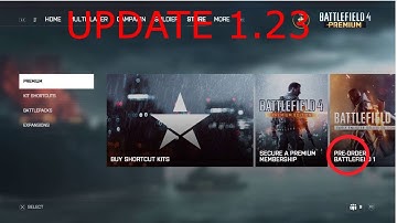 AMAZING NEW UPDATE 1.23 |Battlefield 4