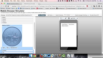 Using the Mobile Browser Simulator